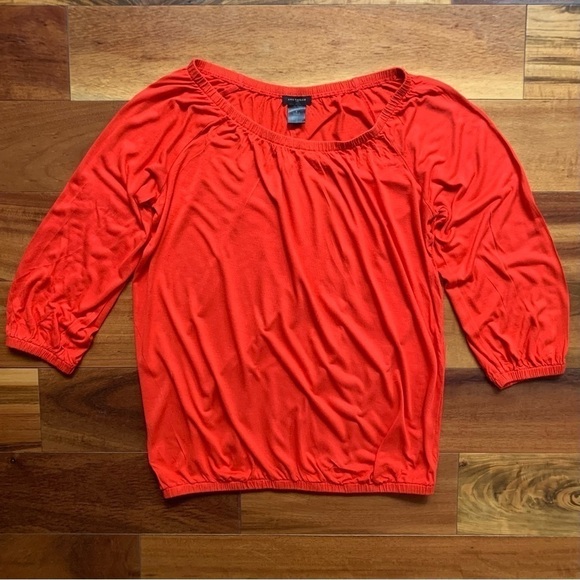 Ann Taylor Off Shoulder Shirt - Picture 1 of 4